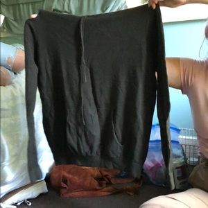 Hoodie green sweatshirt